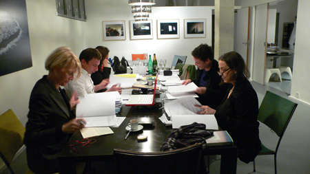 Premier Comité artistique 2009 à La Fabrique